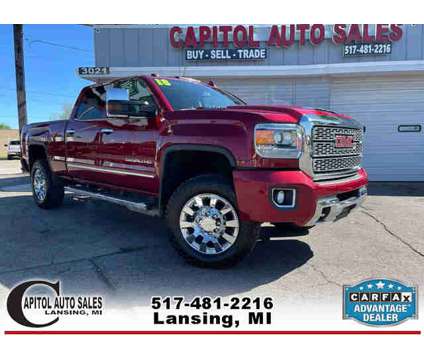 2018 GMC Sierra 2500 HD Crew Cab for sale is a Red 2018 GMC Sierra 2500 H/D Car for Sale in Lansing MI