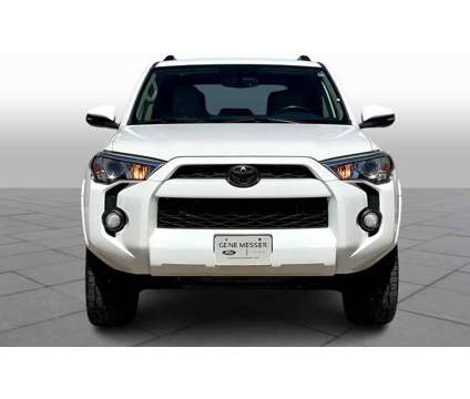 2017UsedToyotaUsed4Runner is a White 2017 Toyota 4Runner Car for Sale in Lubbock TX