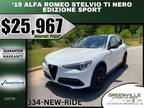 used 2019 Alfa Romeo Stelvio Ti Nero Edizione Sport