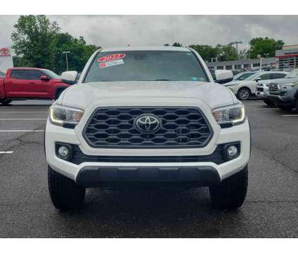 2022 Toyota Tacoma 4WD TRD Off Road is a White 2022 Toyota Tacoma Car for Sale in Trevose PA