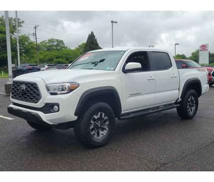 2022 Toyota Tacoma 4WD TRD Off Road is a White 2022 Toyota Tacoma Car for Sale in Trevose PA