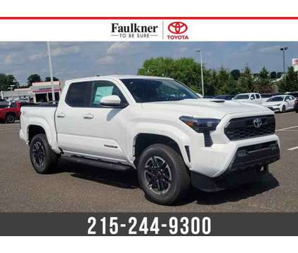 2024 Toyota Tacoma TRD Sport Double Cab 5' Bed AT is a Silver 2024 Toyota Tacoma TRD Sport Car for Sale in Trevose PA