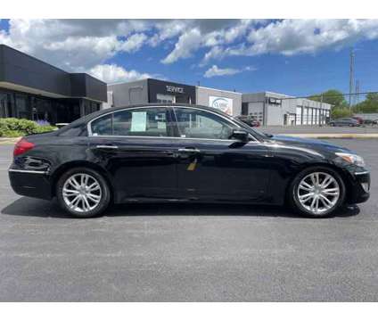 2014 Hyundai Genesis 3.8L is a Black 2014 Hyundai Genesis 4.6 Trim Car for Sale in Waukegan IL