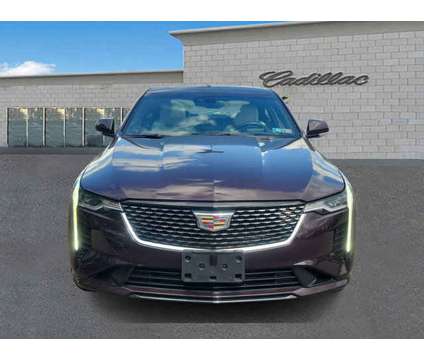 2021 Cadillac CT4 Premium Luxury is a Red 2021 Car for Sale in Trevose PA