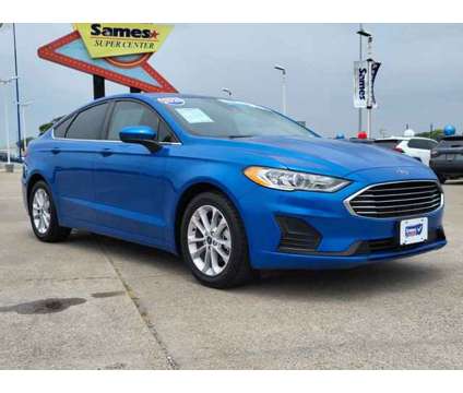 2020 Ford Fusion SE is a Blue 2020 Ford Fusion SE Car for Sale in Corpus Christi TX