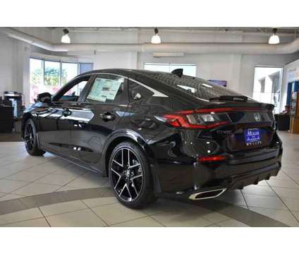 2024 Honda Civic Hatchback Sport Touring is a Black 2024 Honda Civic Hatchback in Gurnee IL