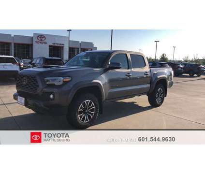 2021 Toyota Tacoma 4WD TRD Sport is a Grey 2021 Toyota Tacoma Car for Sale in Hattiesburg MS