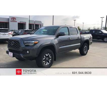 2021 Toyota Tacoma 4WD TRD Off Road is a Grey 2021 Toyota Tacoma Car for Sale in Hattiesburg MS