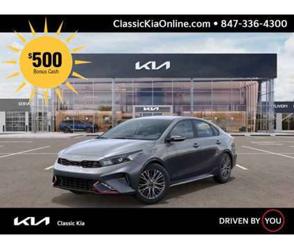 2024 Kia Forte GT-Line is a Grey 2024 Kia Forte Car for Sale in Waukegan IL