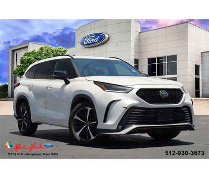 2021 Toyota Highlander Xse is a White 2021 Toyota Highlander Car for Sale in Georgetown TX