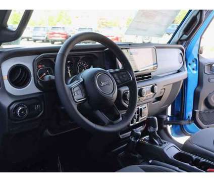 2024 Jeep Wrangler Sport S is a Blue 2024 Jeep Wrangler Sport Car for Sale in Rockford IL