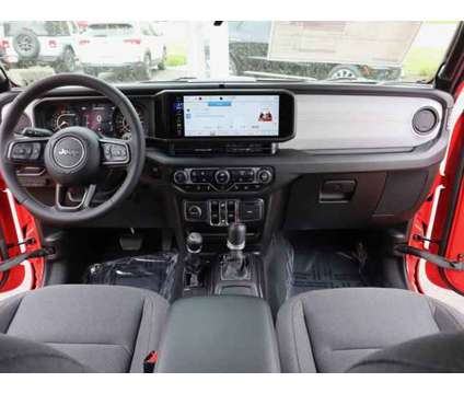 2024 Jeep Wrangler Sport S is a Red 2024 Jeep Wrangler Sport Car for Sale in Rockford IL