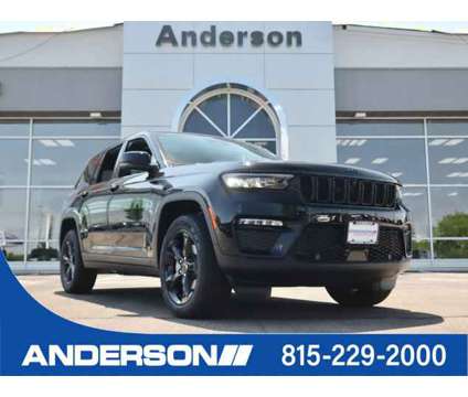 2024 Jeep Grand Cherokee Limited is a Black 2024 Jeep grand cherokee Limited Car for Sale in Rockford IL