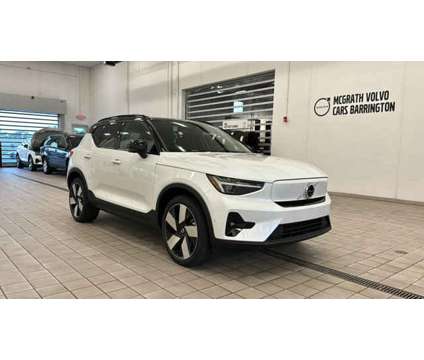 2024 Volvo XC40 Recharge Pure Electric Plus is a White 2024 Volvo XC40 Car for Sale in Barrington IL