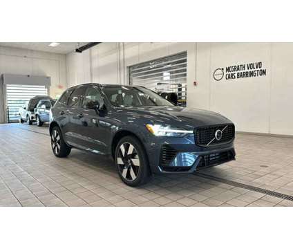 2024 Volvo XC60 Recharge Plug-In Hybrid Plus Dark Theme is a Blue 2024 Volvo XC60 3.2 Trim Hybrid in Barrington IL