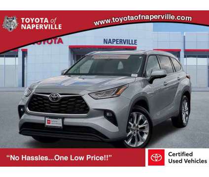 2023 Toyota Highlander Limited is a Silver 2023 Toyota Highlander Limited SUV in Naperville IL