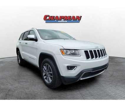2016 Jeep Grand Cherokee Limited is a White 2016 Jeep grand cherokee Limited Car for Sale in Horsham PA