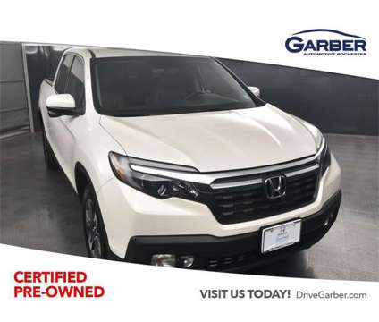 2019 Honda Ridgeline RTL-T is a Silver, White 2019 Honda Ridgeline RTL Truck in Rochester NY