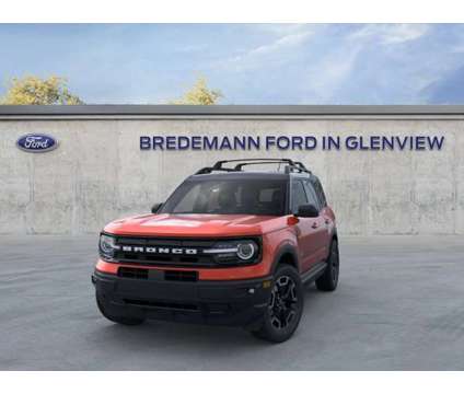 2024 Ford Bronco Sport Outer Banks is a Red 2024 Ford Bronco Car for Sale in Glenview IL