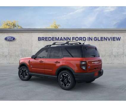 2024 Ford Bronco Sport Outer Banks is a Red 2024 Ford Bronco Car for Sale in Glenview IL