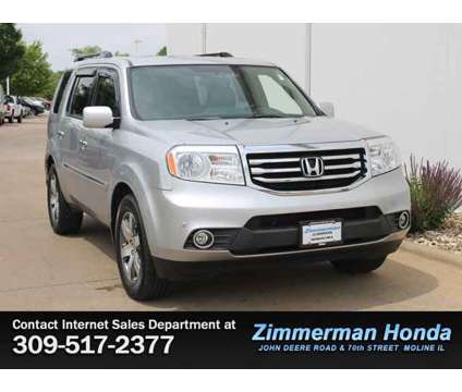 2015 Honda Pilot Touring is a Silver 2015 Honda Pilot Touring Car for Sale in Moline IL