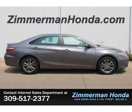 2016 Toyota Camry SE is a Grey 2016 Toyota Camry SE Car for Sale in Moline IL