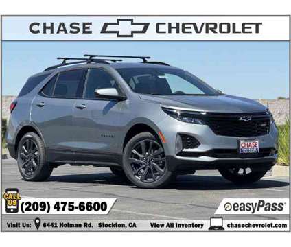 2024 Chevrolet Equinox RS is a Grey 2024 Chevrolet Equinox Car for Sale in Stockton CA