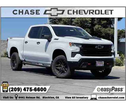 2024 Chevrolet Silverado 1500 LT Trail Boss is a White 2024 Chevrolet Silverado 1500 LT Car for Sale in Stockton CA