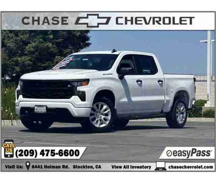 2023 Chevrolet Silverado 1500 is a White 2023 Chevrolet Silverado 1500 Car for Sale in Stockton CA