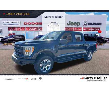 2021 Ford F-150 XLT is a Blue 2021 Ford F-150 XLT Car for Sale in Denver CO