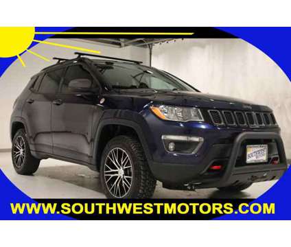 2020 Jeep Compass Trailhawk is a Blue 2020 Jeep Compass Trailhawk Car for Sale in Pueblo CO