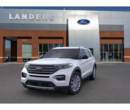 2024 Ford Explorer King Ranch is a White 2024 Ford Explorer Car for Sale in Collierville TN