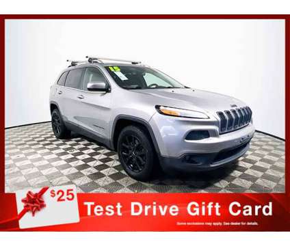 2015 Jeep Cherokee Latitude is a Silver 2015 Jeep Cherokee Latitude Car for Sale in Tampa FL