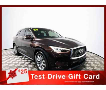 2020 Infiniti Qx50 Essential is a Brown 2020 Infiniti QX50 ESSENTIAL Car for Sale in Tampa FL