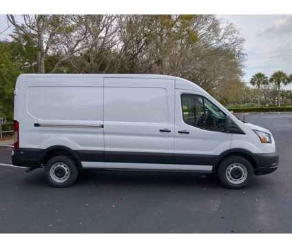 2024 Ford Transit Cargo Van Base Rear-Wheel Drive Medium Roof Van 148 in. WB is a White 2024 Ford Transit Van in Estero FL