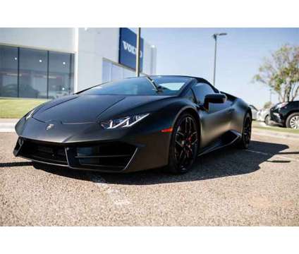 2018 Lamborghini Huracan LP580-2S is a Black 2018 Lamborghini Huracan Car for Sale in Lubbock TX