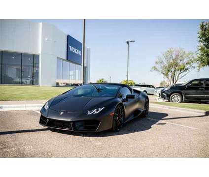 2018 Lamborghini Huracan LP580-2S is a Black 2018 Lamborghini Huracan Car for Sale in Lubbock TX