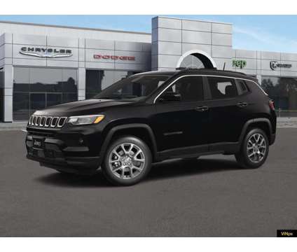 2024 Jeep Compass Latitude Lux is a Black 2024 Jeep Compass Latitude Car for Sale in Wilkes Barre PA