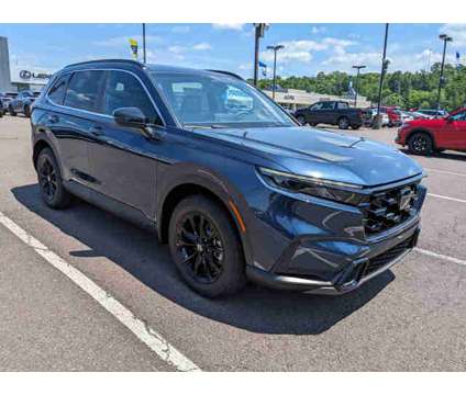 2025 Honda CR-V Hybrid Sport-L is a Blue 2025 Honda CR-V Hybrid in Wilkes Barre PA