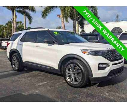 2021 Ford Explorer XLT is a White 2021 Ford Explorer XLT Car for Sale in Sarasota FL