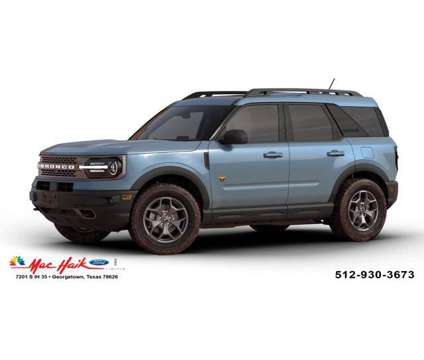 2024 Ford Bronco Sport Badlands is a Blue, Grey 2024 Ford Bronco Car for Sale in Georgetown TX