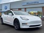 2021 Tesla Model 3 White, 28K miles