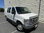 2012 Ford E-250 CARGO VAN 4 6L V8 White, 2 Owner Clean Carfax Low Mileage