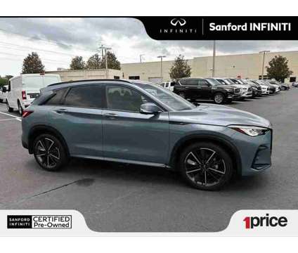 2023UsedINFINITIUsedQX50UsedFWD is a Grey 2023 Infiniti QX50 Car for Sale in Sanford FL