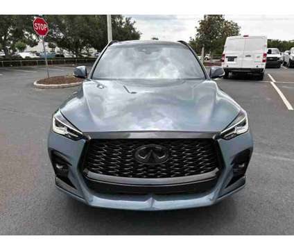 2023UsedINFINITIUsedQX50UsedFWD is a Grey 2023 Infiniti QX50 Car for Sale in Sanford FL