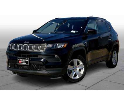 2022UsedJeepUsedCompassUsed4x4 is a Black 2022 Jeep Compass Car for Sale in Lubbock TX