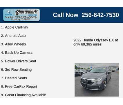2022UsedHondaUsedOdysseyUsedAuto is a 2022 Honda Odyssey Car for Sale in Decatur AL