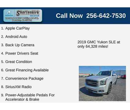 2019UsedGMCUsedYukonUsed4WD 4dr is a Silver 2019 GMC Yukon Car for Sale in Decatur AL