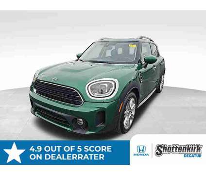 2022UsedMINIUsedCountrymanUsedFWD is a Green 2022 Mini Countryman Car for Sale in Decatur AL