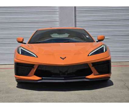 2023UsedChevroletUsedCorvetteUsed2dr Stingray Cpe is a Orange 2023 Chevrolet Corvette Car for Sale in Lewisville TX